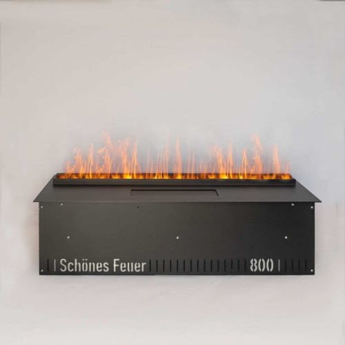 Электроочаг Schönes Feuer 3D FireLine 800 Pro со стальной крышкой в Новокузнецке