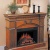 Каминокомплект ClassicFlame Raleigh (грецкий орех)+Spectrafire-23 Black в Новокузнецке