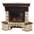 Каминокомплект Real Flame Stone Corner New (античный дуб)+Firespace 25 в Новокузнецке