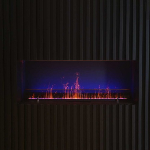 Электроочаг Schönes Feuer 3D FireLine 1000 Blue (с эффектом cинего пламени) в Новокузнецке